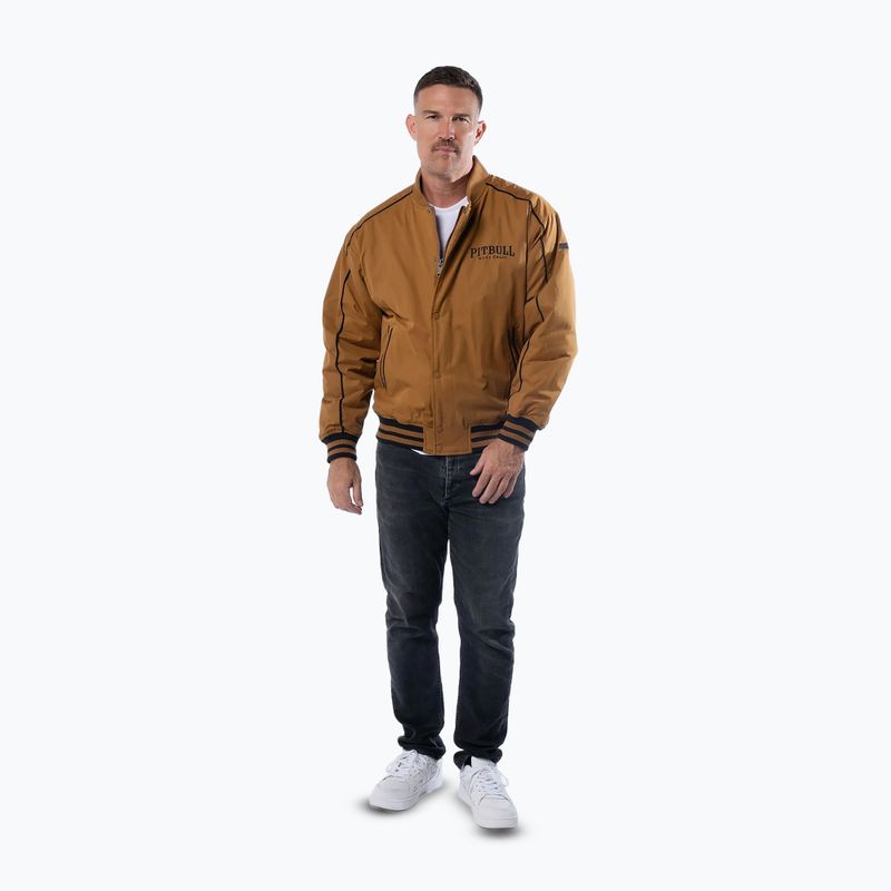 Мъжко яке Pitbull Radford Baseball honey yellow 2
