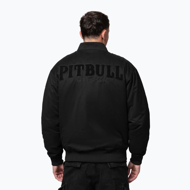 Мъжко яке Pitbull Radford Baseball black/black 3