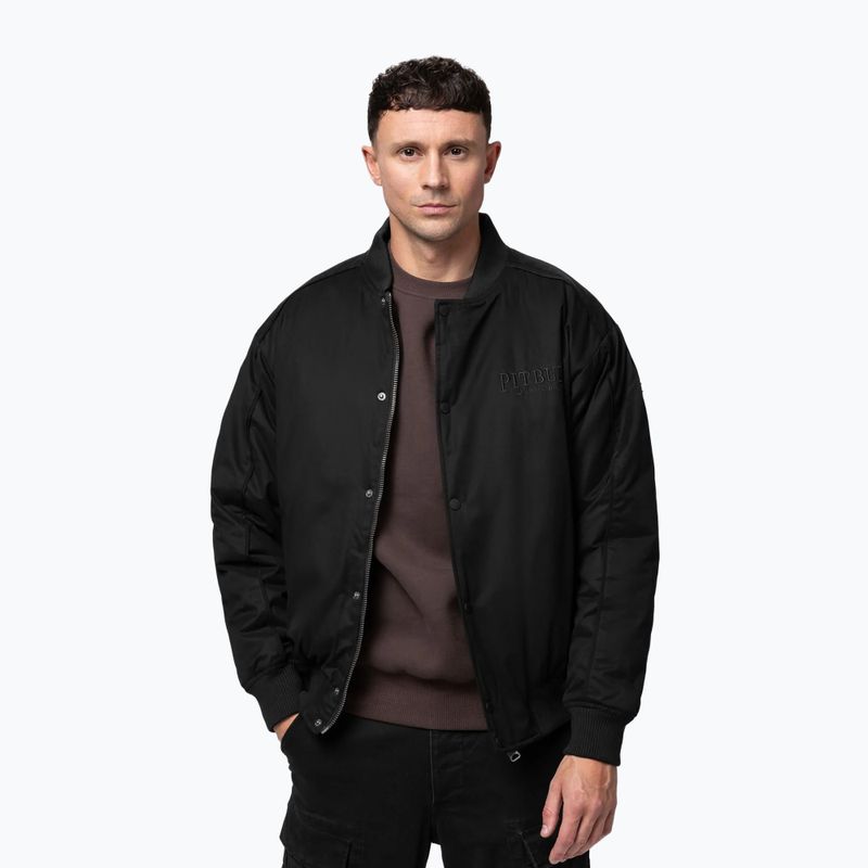 Мъжко яке Pitbull Radford Baseball black/black 4