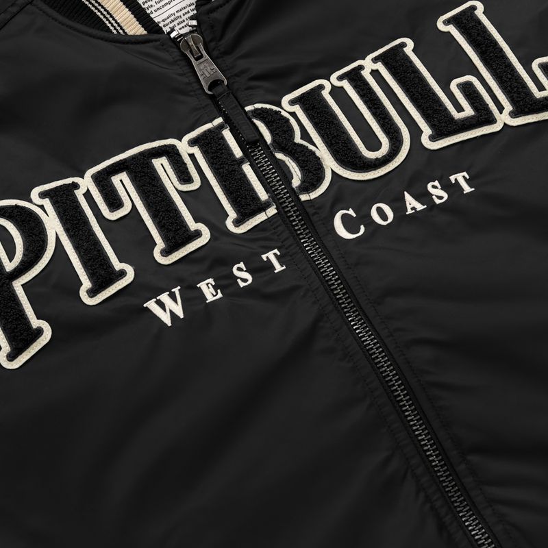 Мъжко яке Pitbull Detroit Baseball black 4