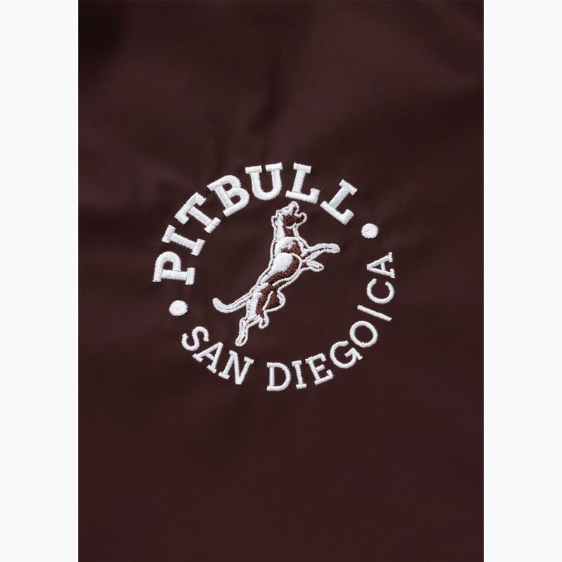 Мъжко яке Pitbull Manolito Baseball burgundy 10