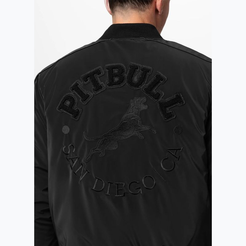 Мъжко яке Pitbull Manolito Baseball black/black 5