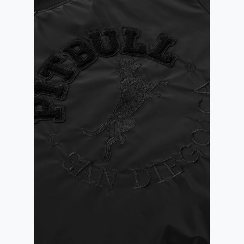 Мъжко яке Pitbull Manolito Baseball black/black 10