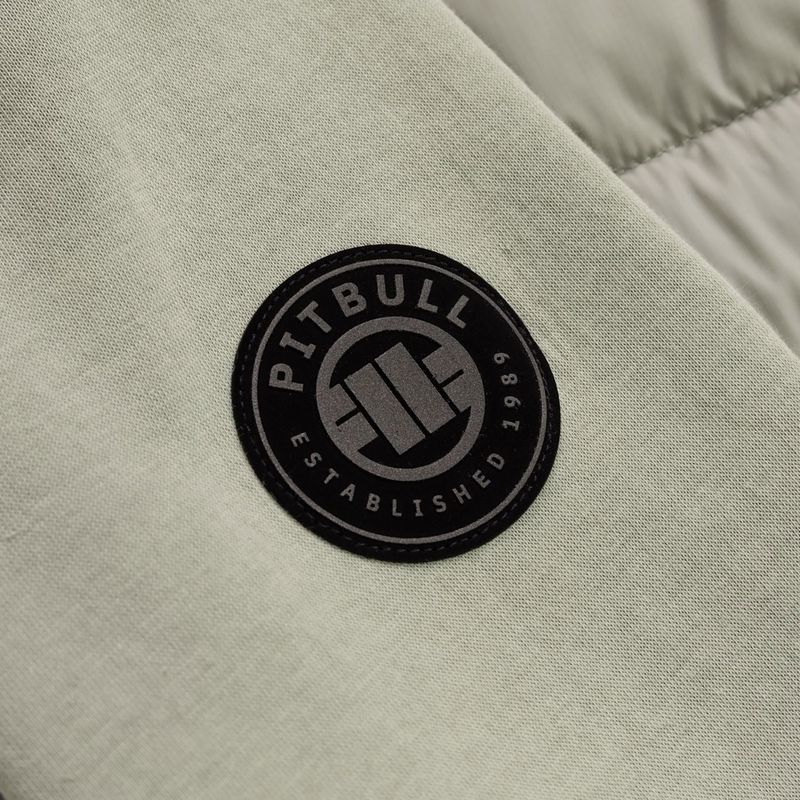 Мъжко яке Pitbull Palomar Padded Hooded Hybrid dusty salvia 9