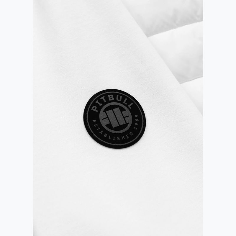 Мъжко яке Pitbull Palomar Padded Hooded Hybrid white 9