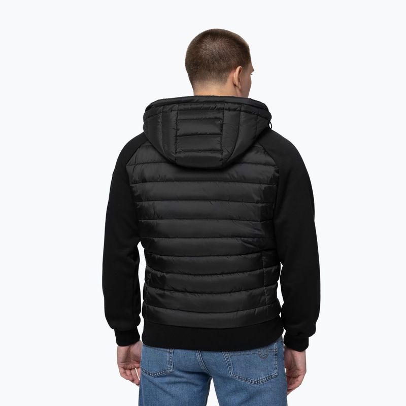 Мъжко яке Pitbull Palomar Padded Hooded Hybrid black 3