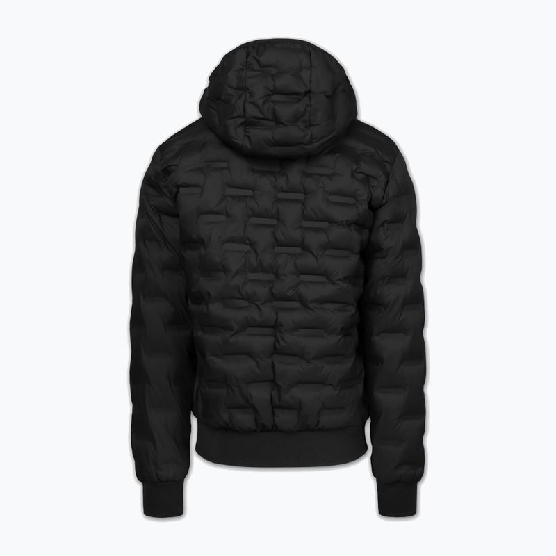 Мъжко зимно яке Pitbull Fisk Quilted Hooded black 6