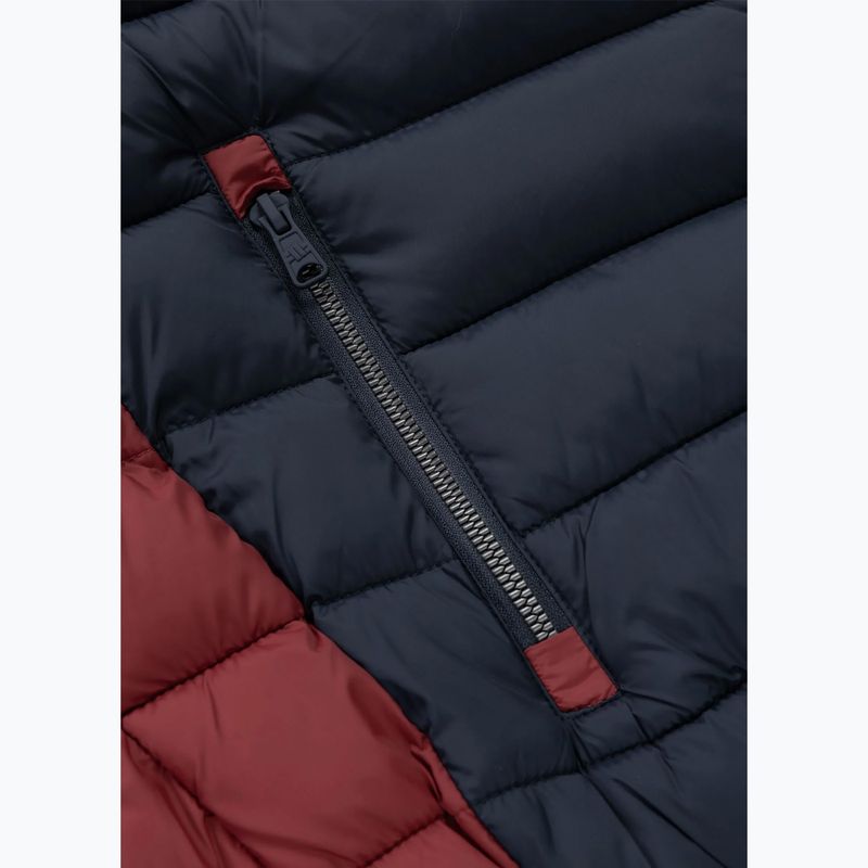 Мъжко зимно яке Pitbull Rubio Quilted Hooded dark navy/red 11