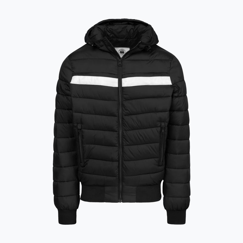 Мъжко зимно яке Pitbull Rubio Quilted Hooded black 5