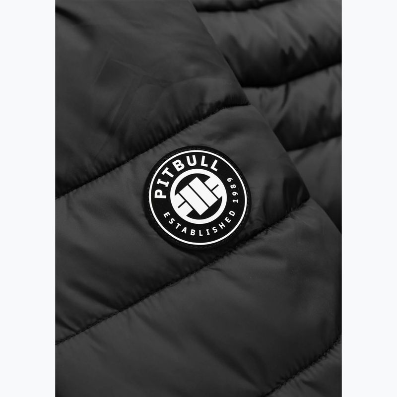 Мъжко зимно яке Pitbull Rubio Quilted Hooded black 9