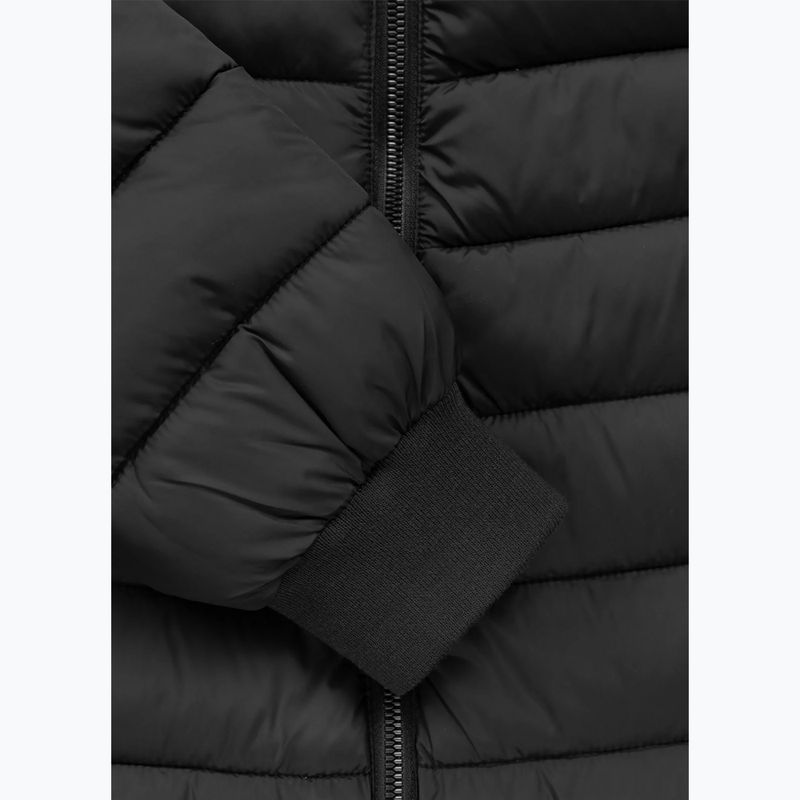 Мъжко зимно яке Pitbull Rubio Quilted Hooded black 10