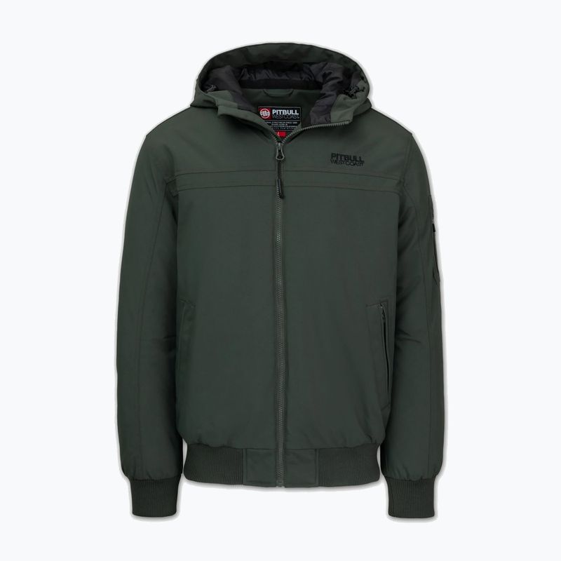 Мъжко зимно яке Pitbull Balboa 2 Hooded dark green 6