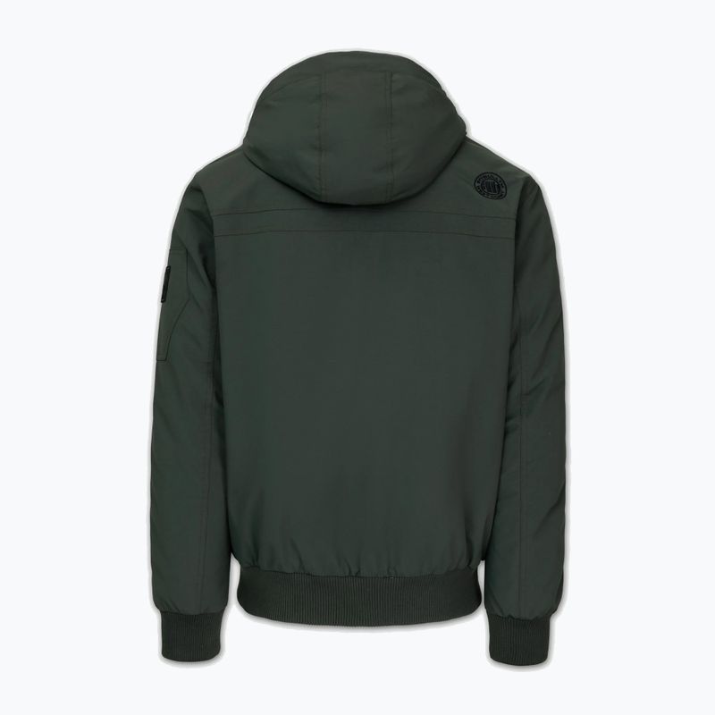 Мъжко зимно яке Pitbull Balboa 2 Hooded dark green 7