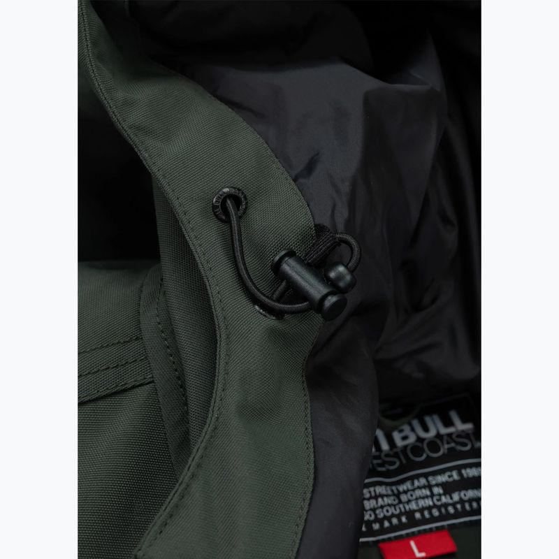 Мъжко зимно яке Pitbull Balboa 2 Hooded dark green 9