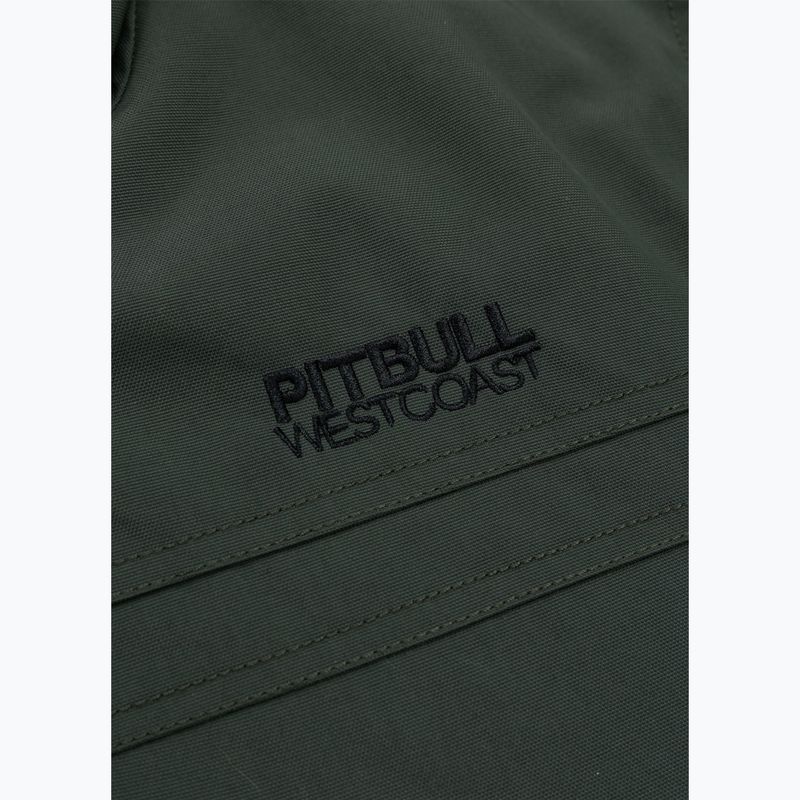 Мъжко зимно яке Pitbull Balboa 2 Hooded dark green 10
