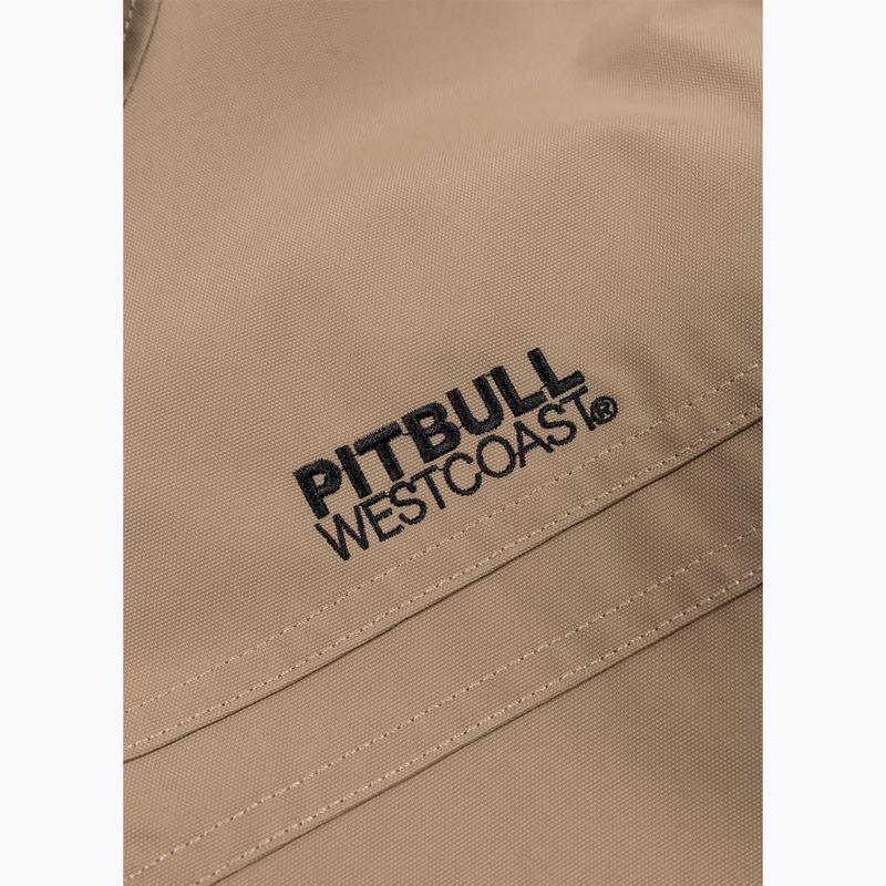 Мъжко зимно яке Pitbull Balboa 2 Hooded dark sand 9
