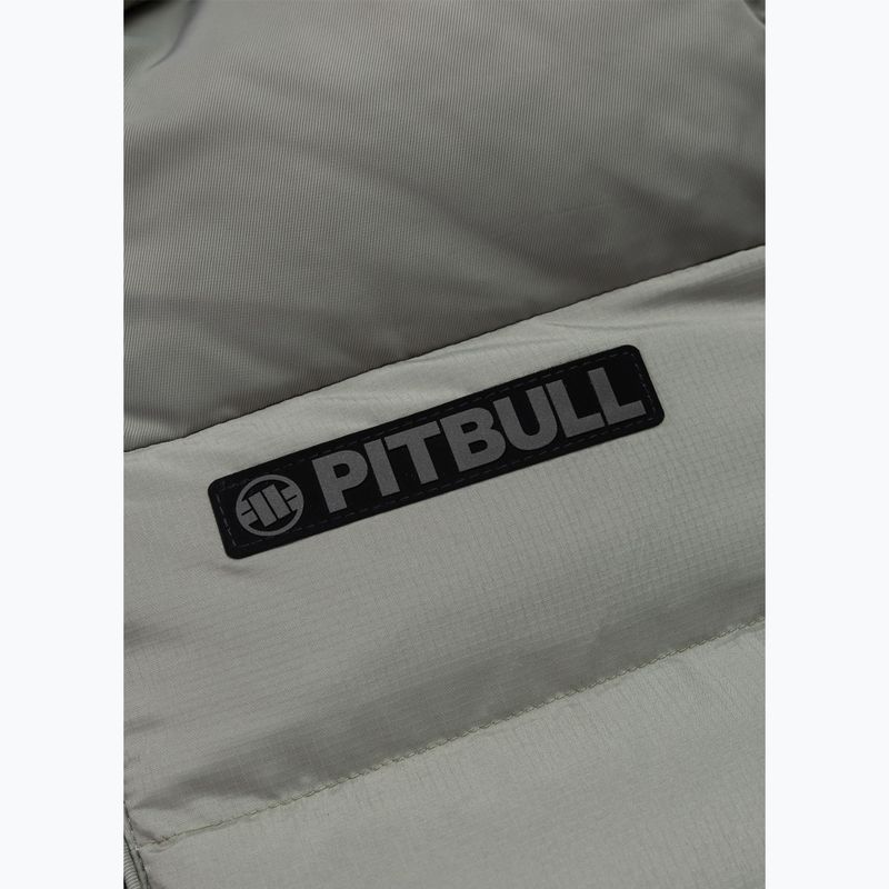 Мъжко зимно яке Pitbull Dillon Quilted Hooded dusty salvia 9