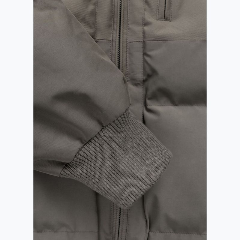Мъжко зимно яке Pitbull Patton Quilted Hooded taupe 12