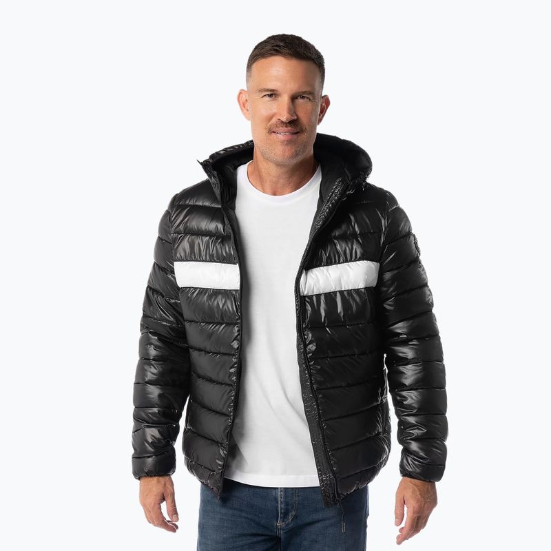 Мъжко зимно яке Pitbull Shatto Quilted Hooded black 3