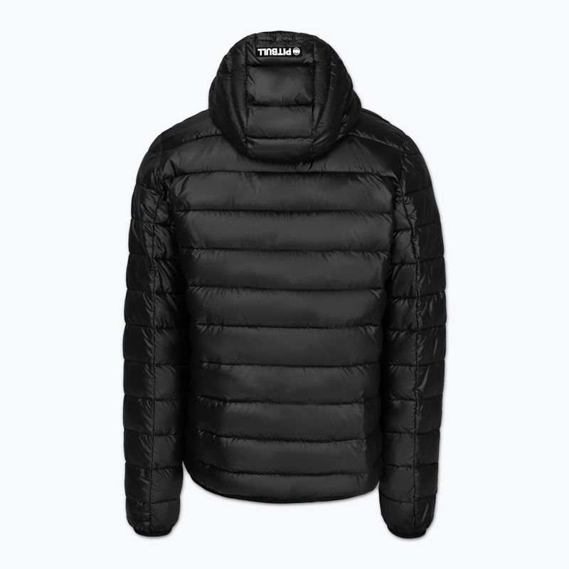 Мъжко зимно яке Pitbull Shatto Quilted Hooded black 2