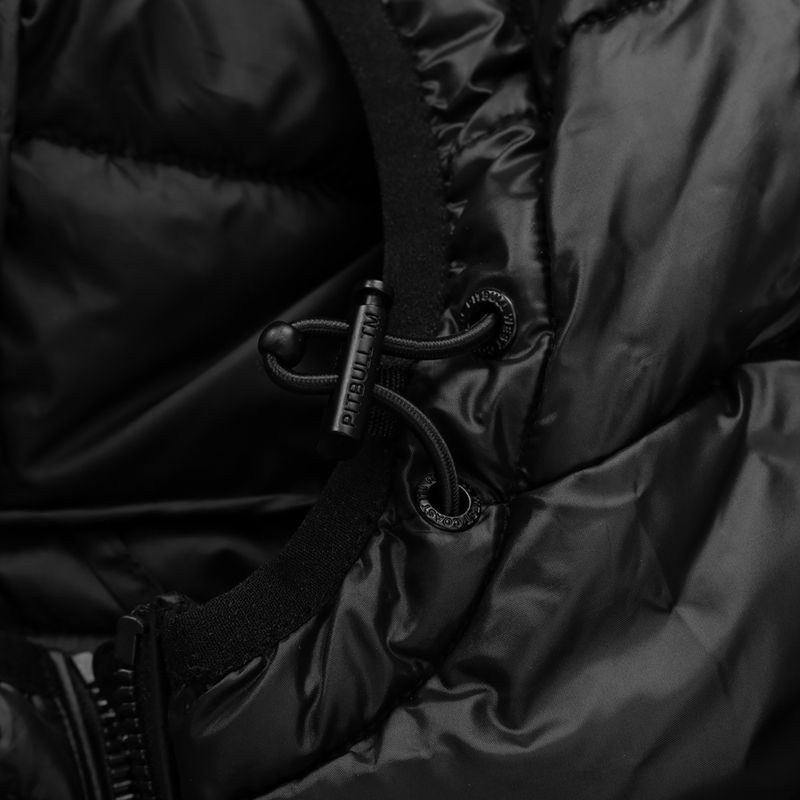 Мъжко зимно яке Pitbull Shatto Quilted Hooded black 4