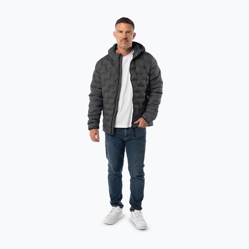 Мъжко зимно яке Pitbull Camino Quilted Hooded graphite 2