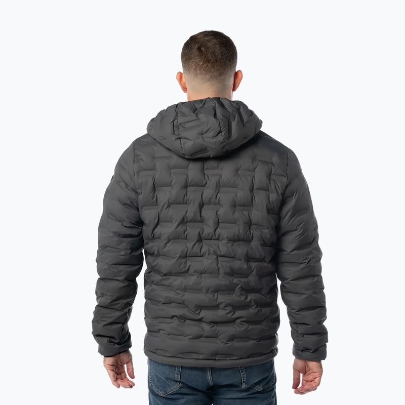 Мъжко зимно яке Pitbull Camino Quilted Hooded graphite 3