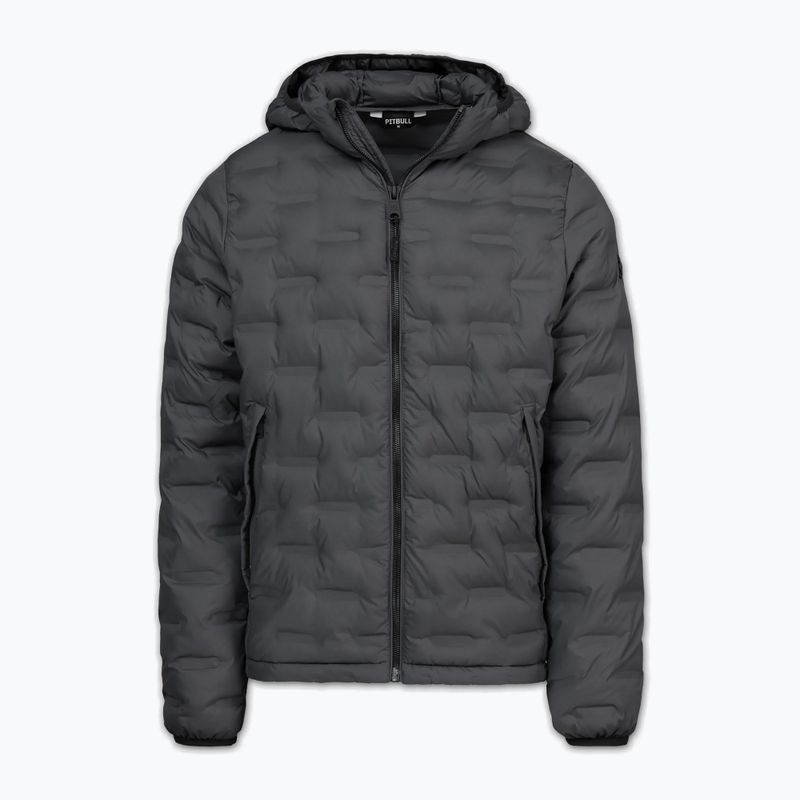 Мъжко зимно яке Pitbull Camino Quilted Hooded graphite 4