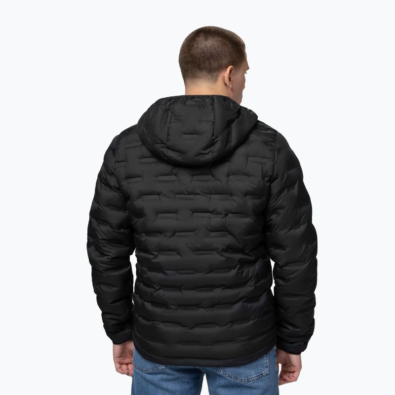 Мъжко зимно яке Pitbull Camino Quilted Hooded black 3