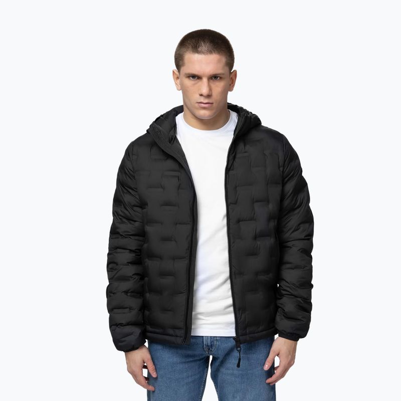 Мъжко зимно яке Pitbull Camino Quilted Hooded black 4