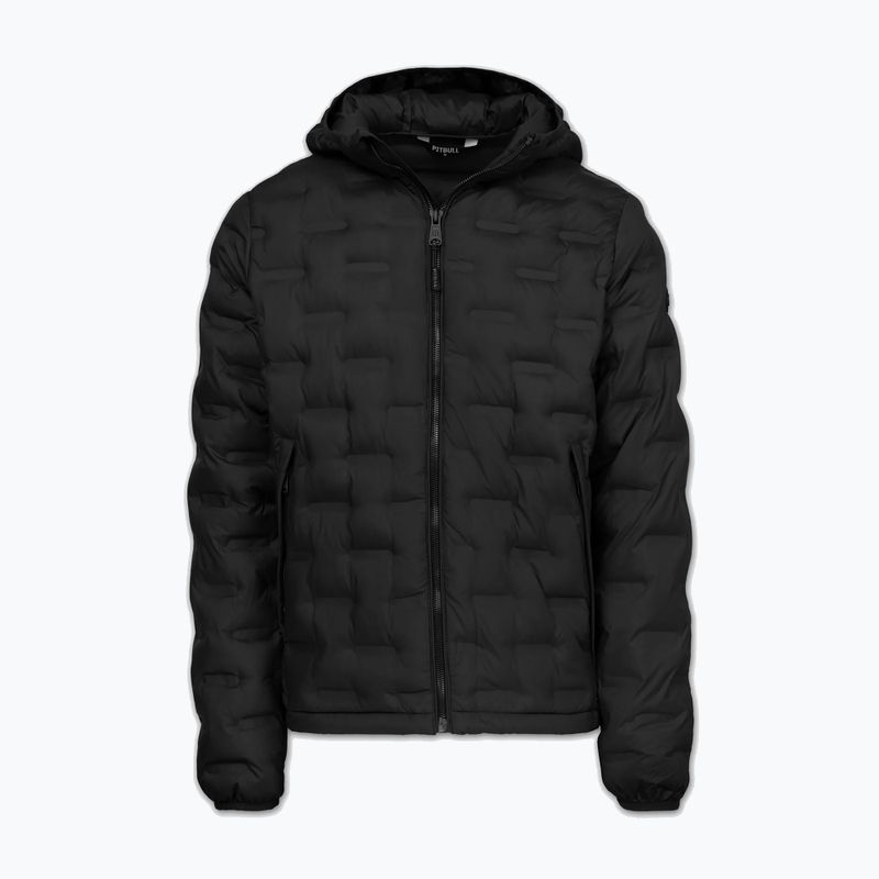 Мъжко зимно яке Pitbull Camino Quilted Hooded black 5