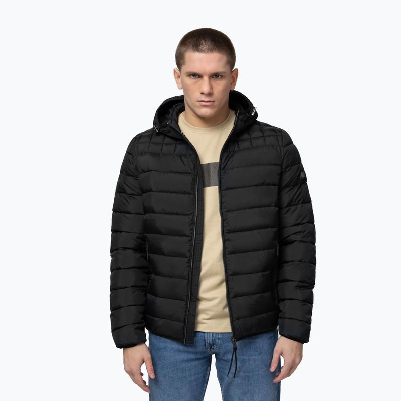 Мъжко зимно яке Pitbull Foothill Hooded Padded black 4