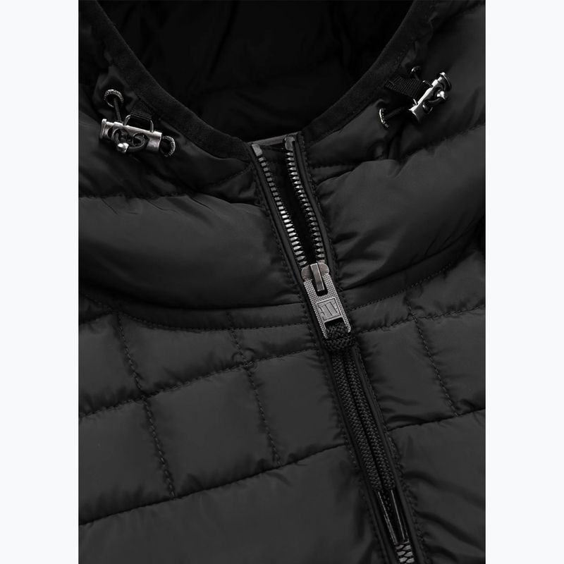 Мъжко зимно яке Pitbull Foothill Hooded Padded black 7