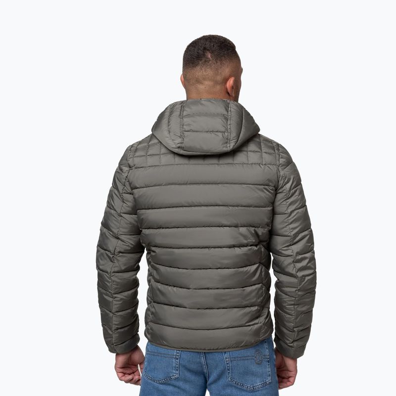 Мъжко зимно яке Pitbull Foothill Hooded Padded taupe 3