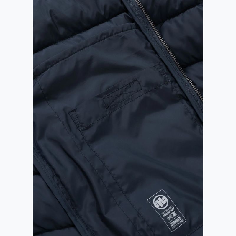 Мъжко зимно яке Pitbull Foothill Hooded Padded dark navy 10