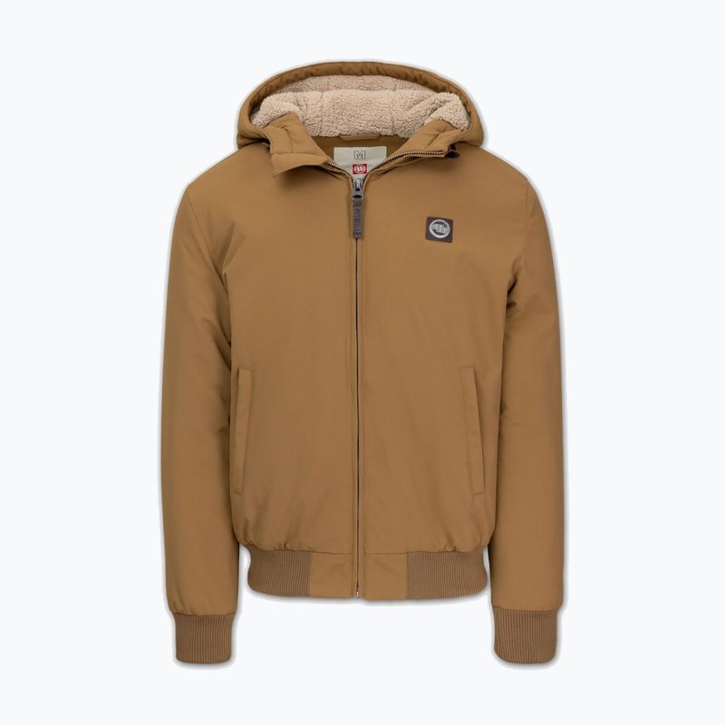 Мъжко зимно яке Pitbull Elkwood 3 Sherpa Hooded honney yellow 3