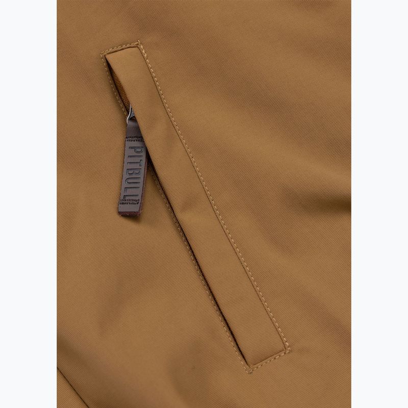 Мъжко зимно яке Pitbull Elkwood 3 Sherpa Hooded honney yellow 8