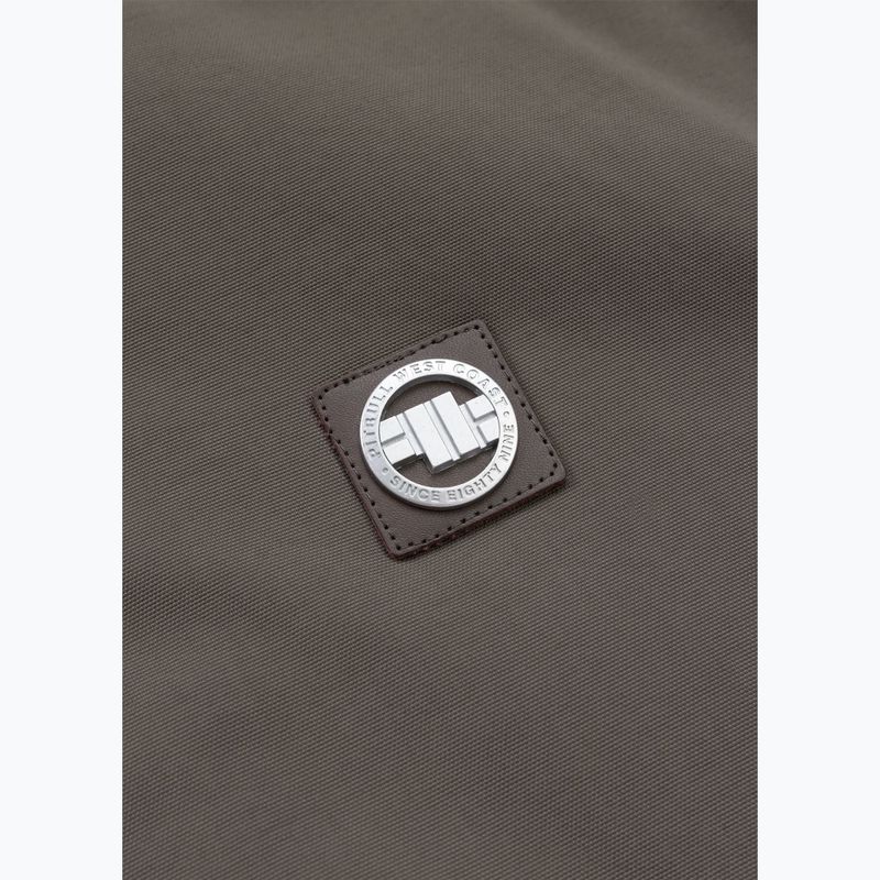 Мъжко зимно яке Pitbull Elkwood 3 Sherpa Hooded taupe 8