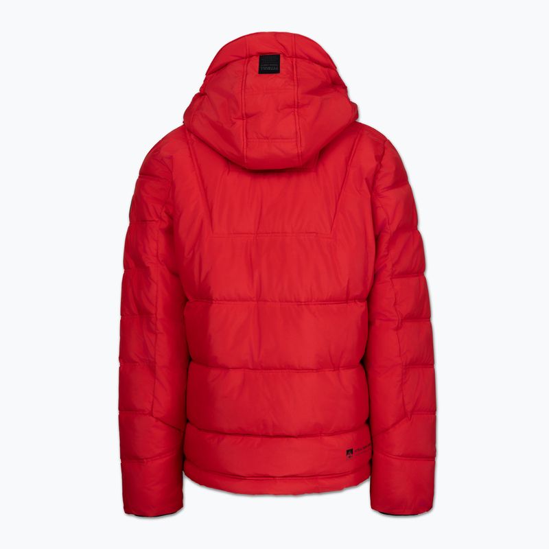Мъжко зимно яке Pitbull Piedmont Quilted Hooded fluo/red 2