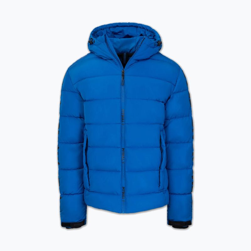 Мъжко зимно яке Pitbull Airway 4 Padded Hooded royal blue 5
