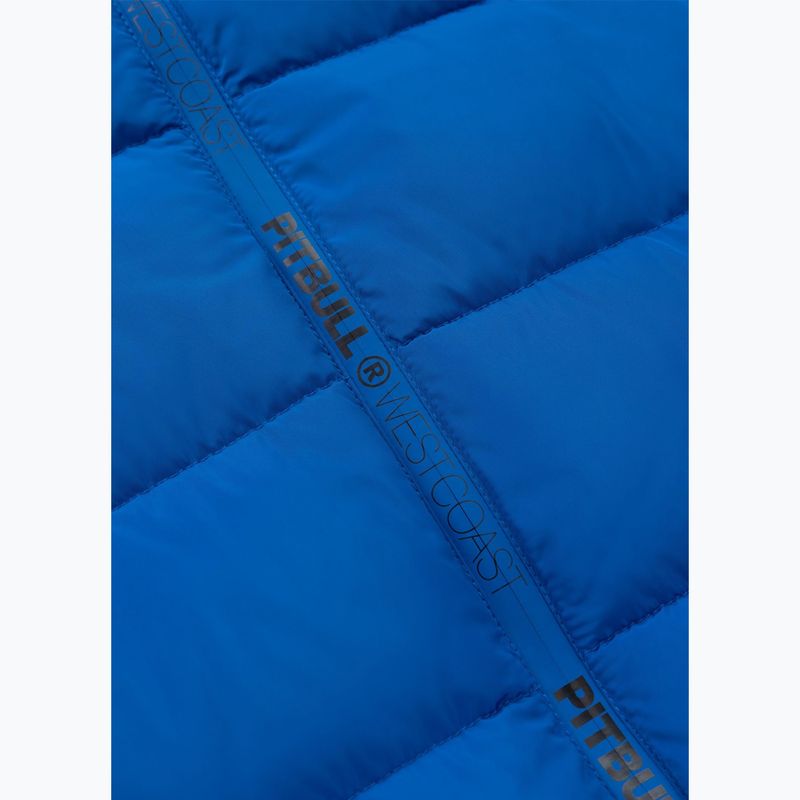 Мъжко зимно яке Pitbull Airway 4 Padded Hooded royal blue 9