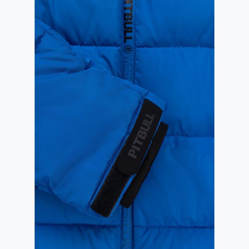 Мъжко зимно яке Pitbull Airway 4 Padded Hooded royal blue 10