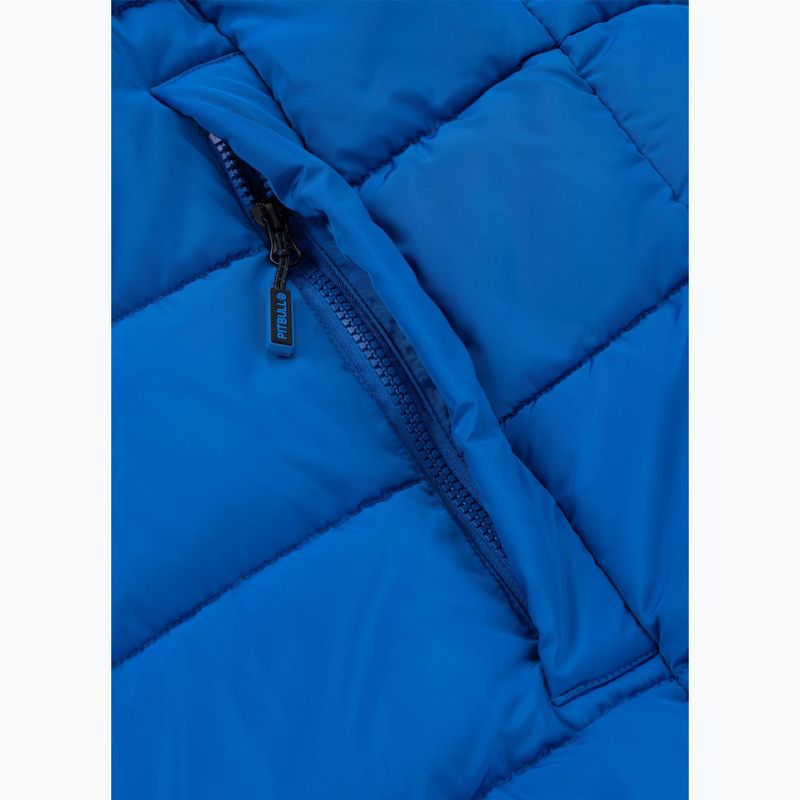 Мъжко зимно яке Pitbull Airway 4 Padded Hooded royal blue 12