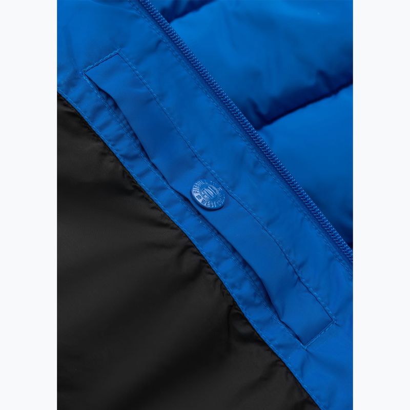 Мъжко зимно яке Pitbull Airway 4 Padded Hooded royal blue 14