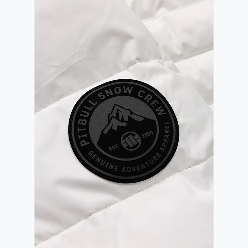 Мъжко зимно яке Pitbull Crestline Padded Hooded off white 12