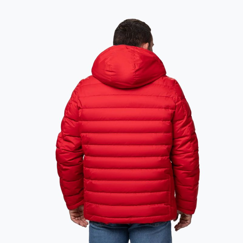 Мъжко зимно яке Pitbull Crestline Padded Hooded red 3