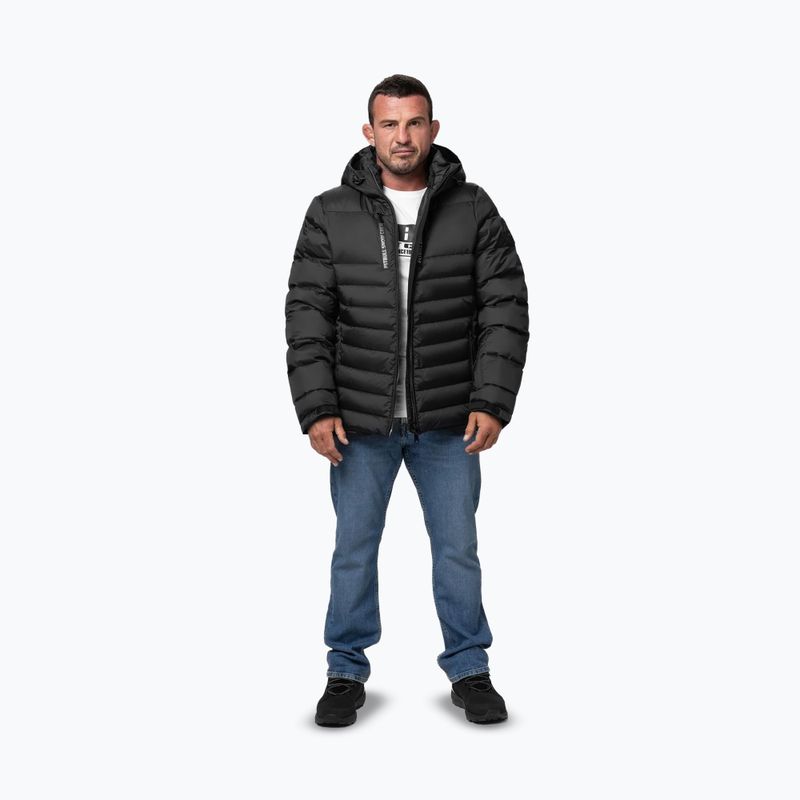 Мъжко зимно яке Pitbull Crestline Padded Hooded black 2
