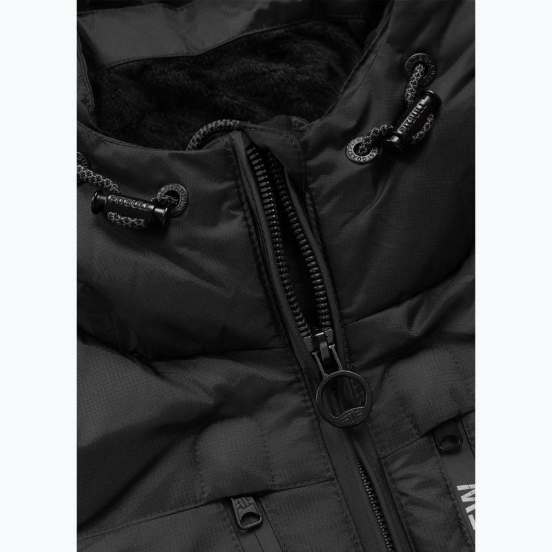 Мъжко зимно яке Pitbull Crestline Padded Hooded black 7
