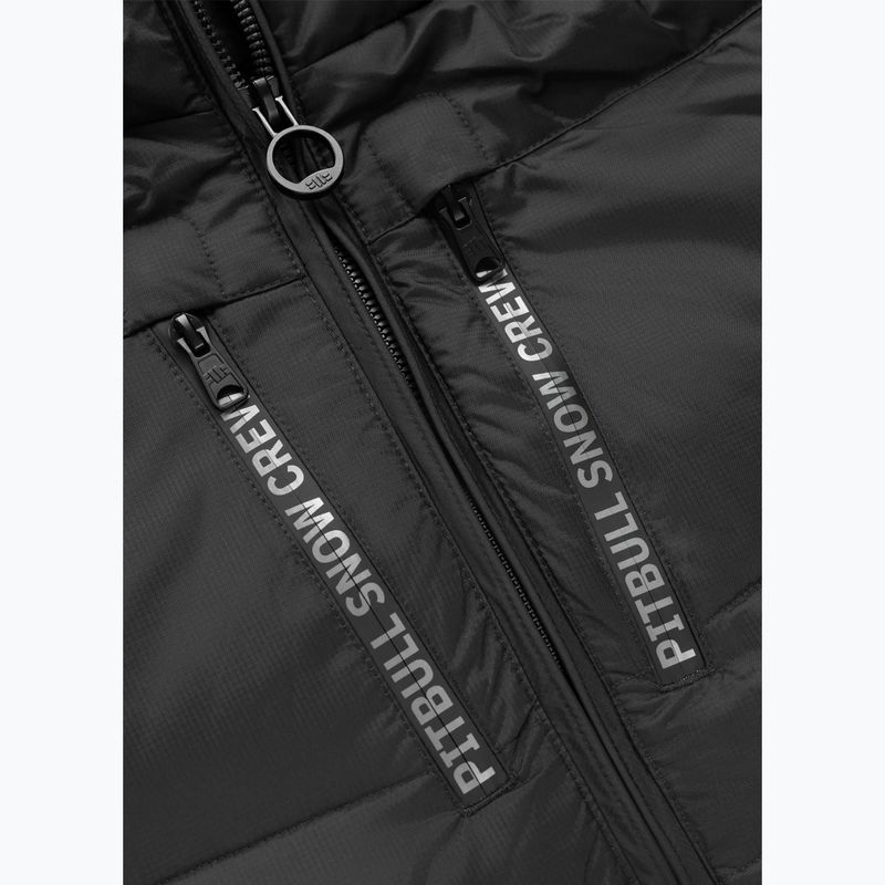 Мъжко зимно яке Pitbull Crestline Padded Hooded black 8
