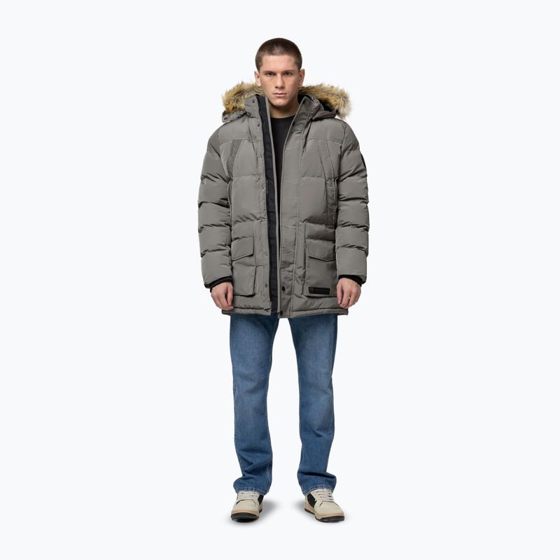 Мъжко зимно яке Pitbull Forest Hooded Parka taupe 2